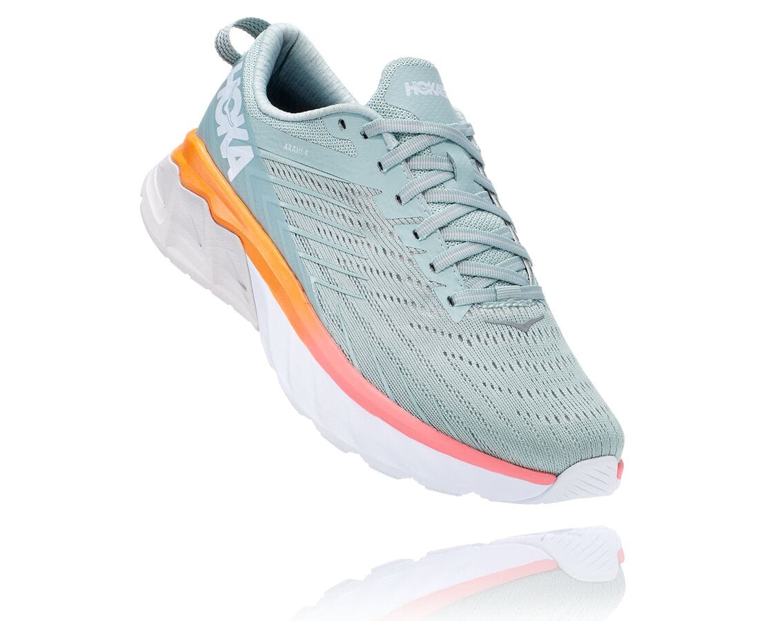 Hoka One One Arahi 4 Női Gyalogló Cipő Kék [IZJCV-6215]